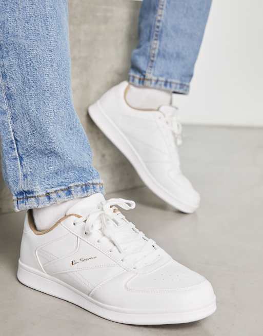 Zapatilla Urbana Casual De Cuero Dorado Bruno Rossi Para Mujer