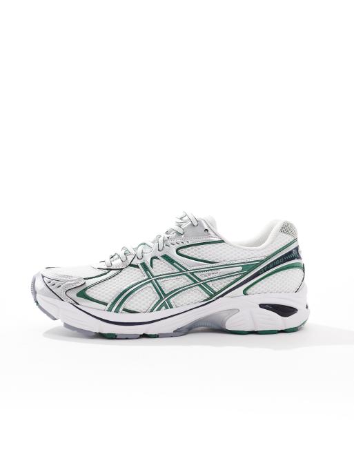Zapatillas de deporte blancas, plateadas y verdes unisex GT-2160 de ASICS, 4 de 5