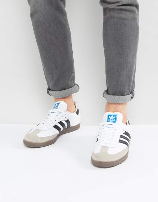 Masaccio Injusto Depresión Zapatillas de deporte blancas Samba OG de adidas Originals | ASOS