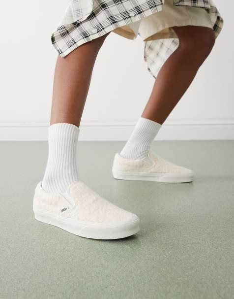 Zapatillas de deporte blancas sin cierres de Vans Classic - view 1