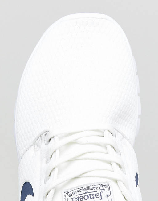 Zapatillas de deporte blancas Stefan Janoski Max 631303-103 Nike SB | ASOS