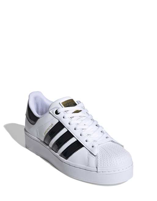 Adidas superstar cheap bold blancas