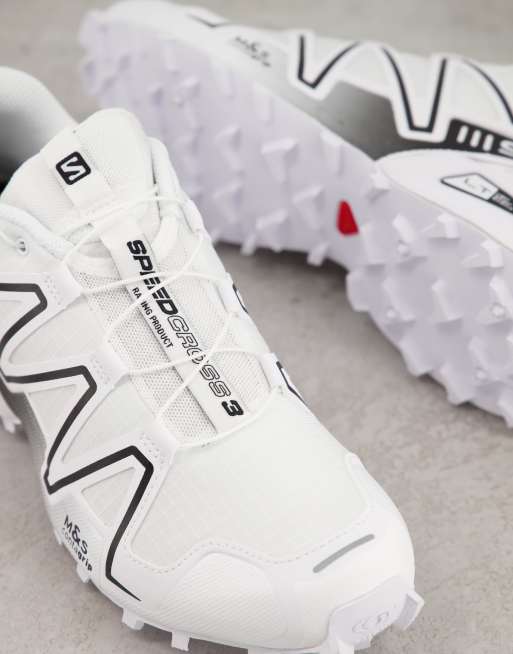 Zapatillas de deporte blancas unisex Speedcross 3 de Salomon  , 3 de 4