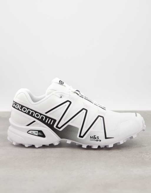 Zapatillas de deporte blancas unisex Speedcross 3 de Salomon  , 4 de 4