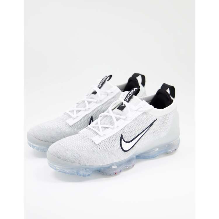 Zapatillas de deporte blancas VaporMax 2021 Flyknit de Nike ASOS