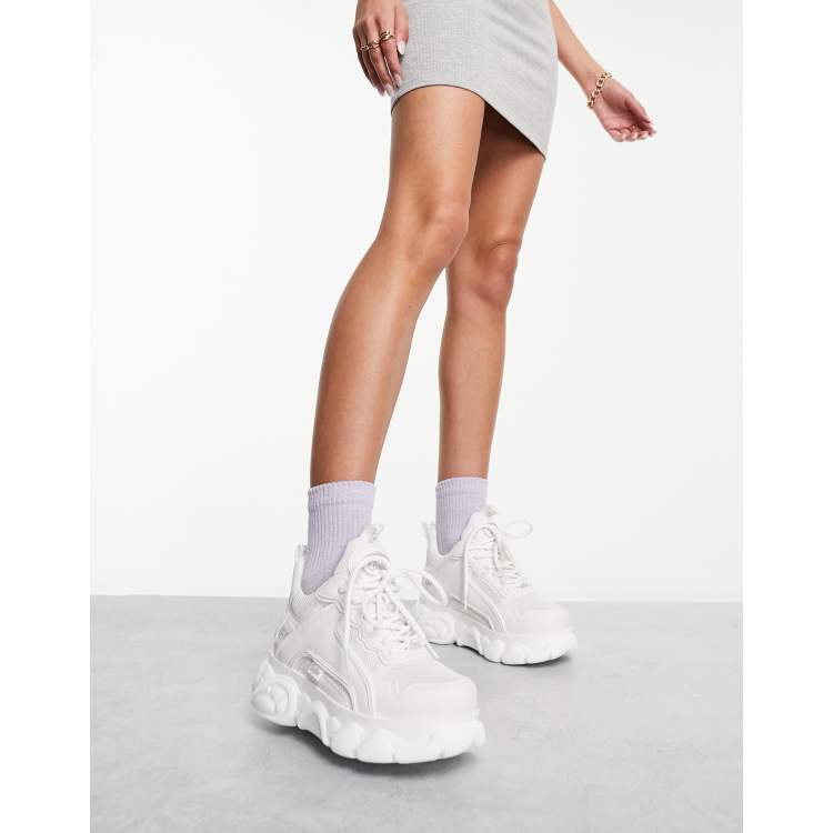 Zapatillas de deporte blancas Vegan Cloud Chai de Buffalo ASOS