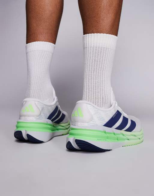 Zapatillas de deporte blancas y azul marino Adistar 4 de adidas Running, 4 de 5