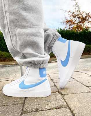 nike mid 77 azul
