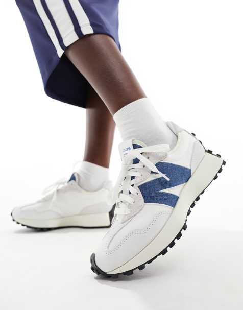 Zapatillas de deporte blancas y azules 327 de New Balance - view 1