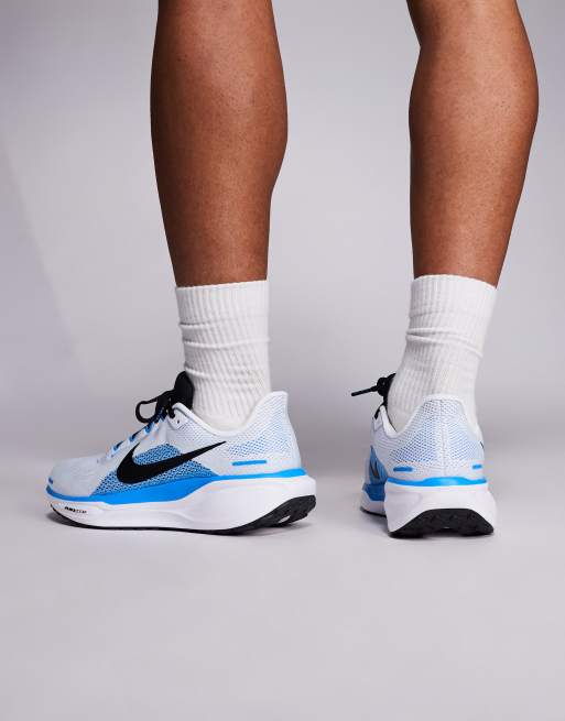Zapatillas de deporte blancas y azules Air Pegasus 41 de Nike Running, 3 de 5
