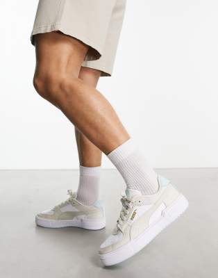 Puma cali sport chunky sneakers in pastel hot sale