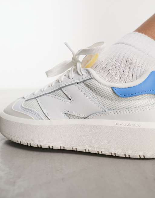 Zapatillas de deporte blancas y azules CT302 de New Balance, 4 de 4