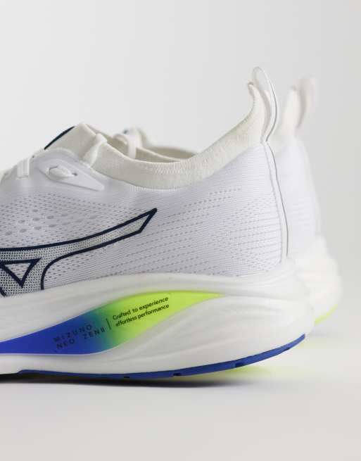 Zapatillas de deporte blancas y azules para correr Neo Zen 2 de Mizuno, 2 de 5