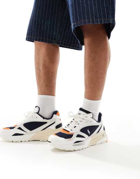 Zapatillas de deporte blancas y azules Trackstr 275 de Polo Ralph Lauren - view 1