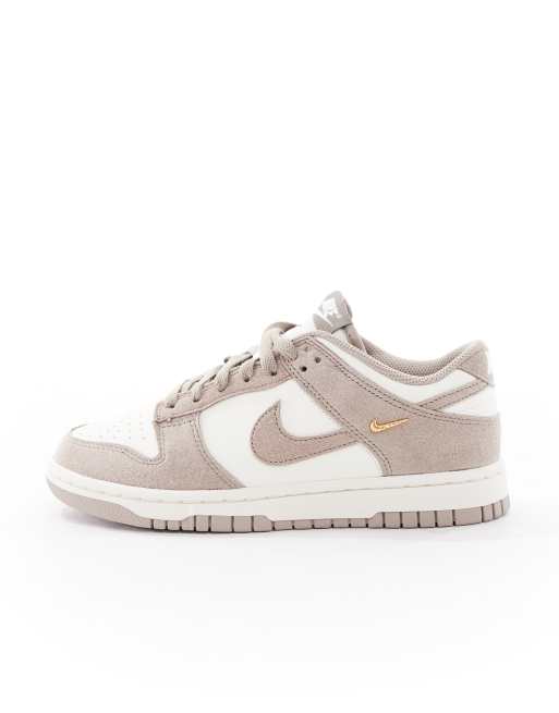 Zapatillas de deporte blancas y beis Dunk Low de Nike , 2 de 5