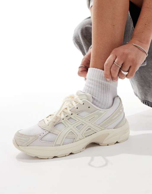 Zapatillas de deporte blancas y beis Gel-1130 de Asics, 5 de 5