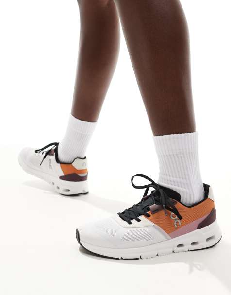 Zapatillas de deporte blancas y cobre Cloudrift All Day de ON - view 1