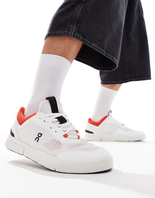 Zapatillas de deporte blancas y color guindilla fresca The Roger Spin de ON