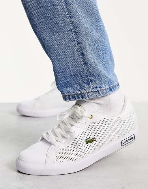 Zapatillas de blancas y doradas Powercourt Lacoste | ASOS