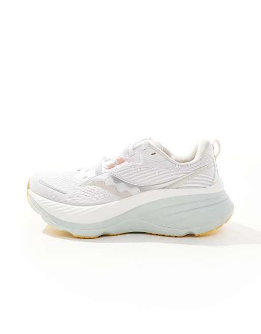 Zapatillas de deporte blancas y espuma para correr Hurricane 24 de Saucony, 2 de 5