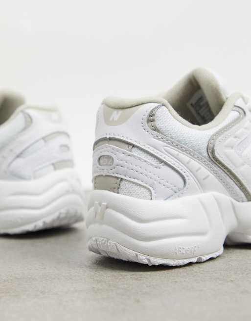 Zapatillas de deporte blancas y grises 452 de New Balance, 4 de 4