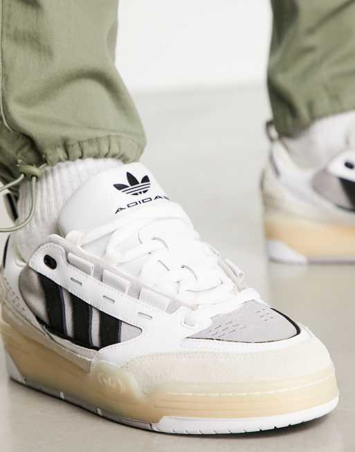 Zapatillas de deporte blancas y grises ADI2000 de adidas Originals