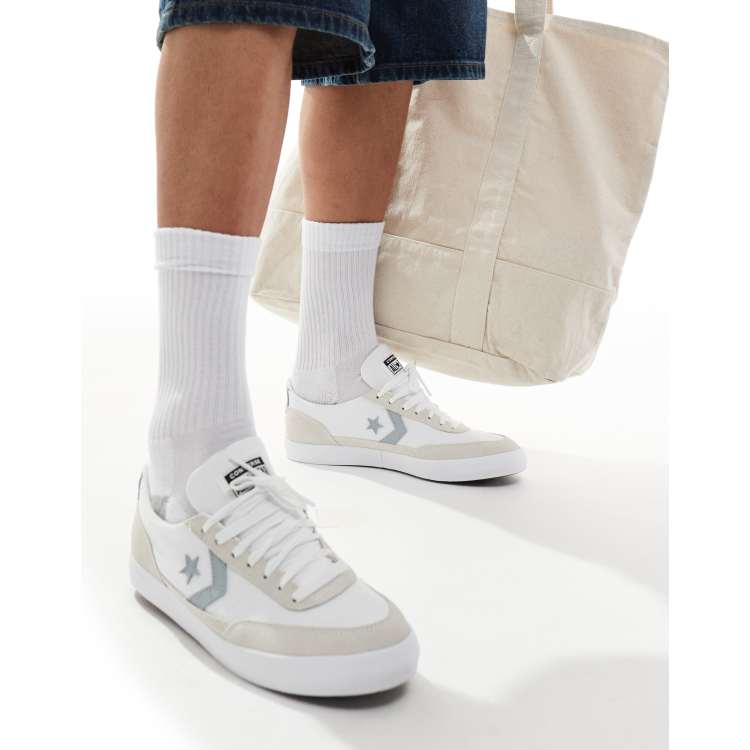 Zapatillas de deporte blancas y grises Net Star Classic Canvas Ox - Main Image