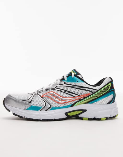 Zapatillas de deporte blancas y mutante Ride Millennium de Saucony, 2 de 5