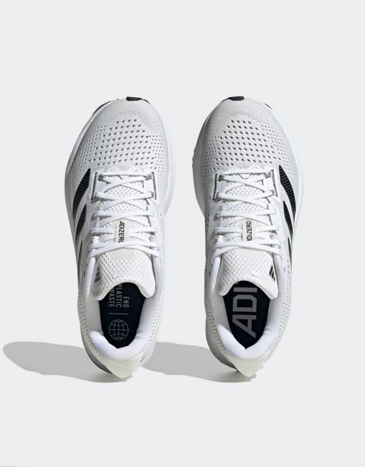 adidas Zapatillas de running Adizero Sl para hombre,  negro/blanco/carbón : Ropa, Zapatos y Joyería