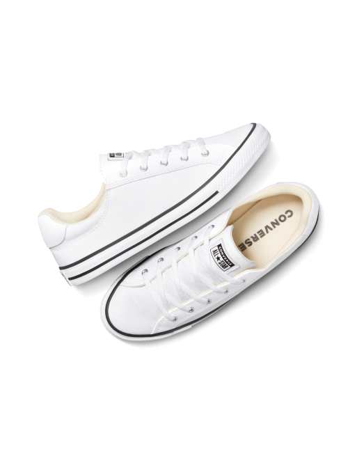 Zapatillas de deporte blancas y negras Chuck Taylor All Star