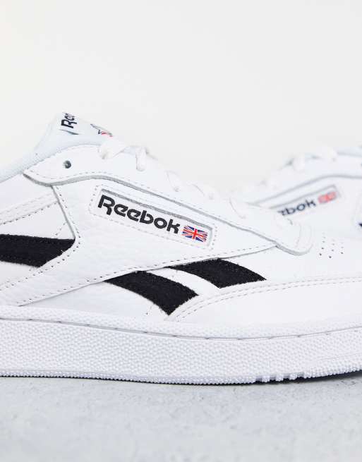 de deporte blancas y negras Club C Revenge de Reebok | ASOS