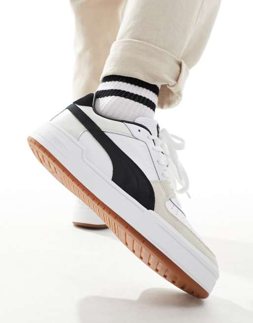 Zapatillas de deporte blancas y negras con suela de goma CA Pro de PUMA ASOS