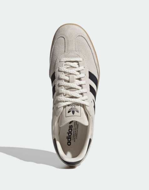 Zapatillas de deporte blancas y negras Samba OG de adidas Originals - view 1