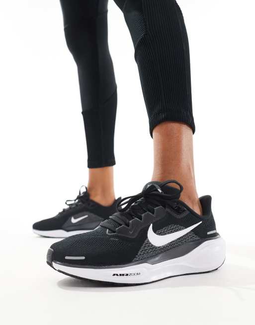 Zapatillas de deporte blancas y negras Zoom Pegasus 41 de Nike Running