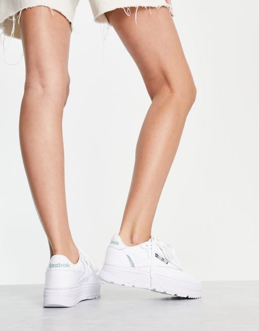 Zapatillas Reebok Club C Double GEO, Blanco, Mujer