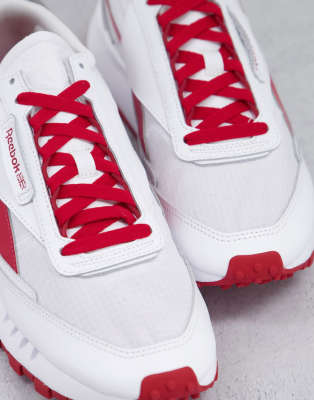 reebok blancas y rojas