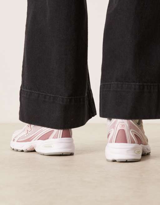 Zapatillas de deporte blancas y rosa claro 740 de New Balance, 3 de 5