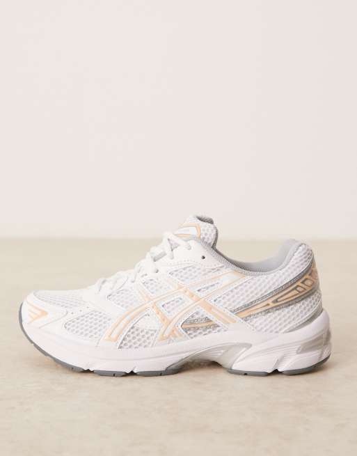 Zapatillas de deporte blancas y rosas Gel-1130 de Asics, 2 de 5