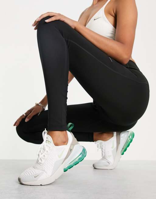 Zapatillas de deporte blancas y verdes Air Max de Nike | ASOS