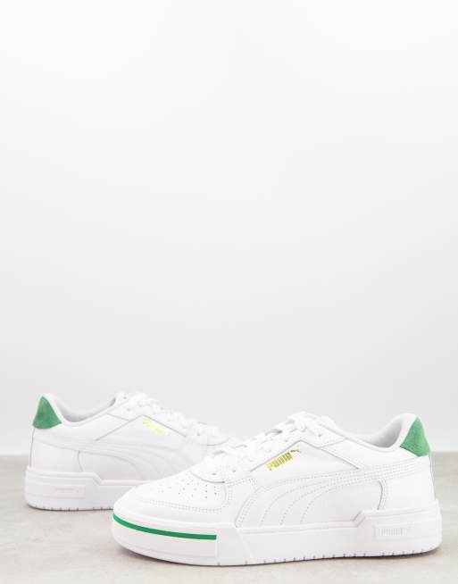 Zapatillas puma blancas con verde discount