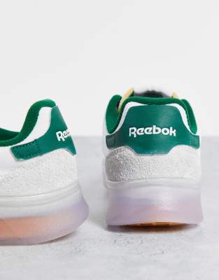 reebok blancas y verdes