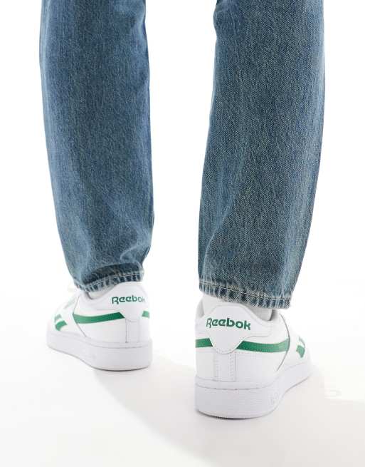 Zapatillas de deporte blancas y verdes Club C Revenge de Reebok, 3 de 5