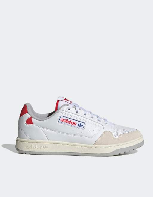 Zapatillas de deporte blancas y verdes NY 90 de adidas Originals
