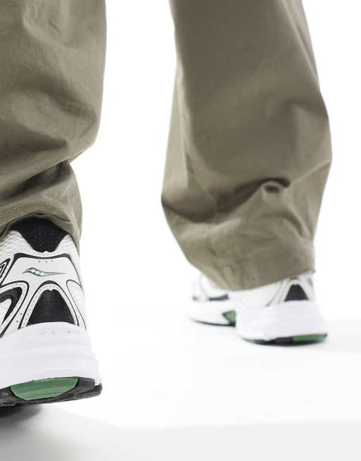 Zapatillas de deporte blancas y verdes Ride Millennium de Saucony, 5 de 5