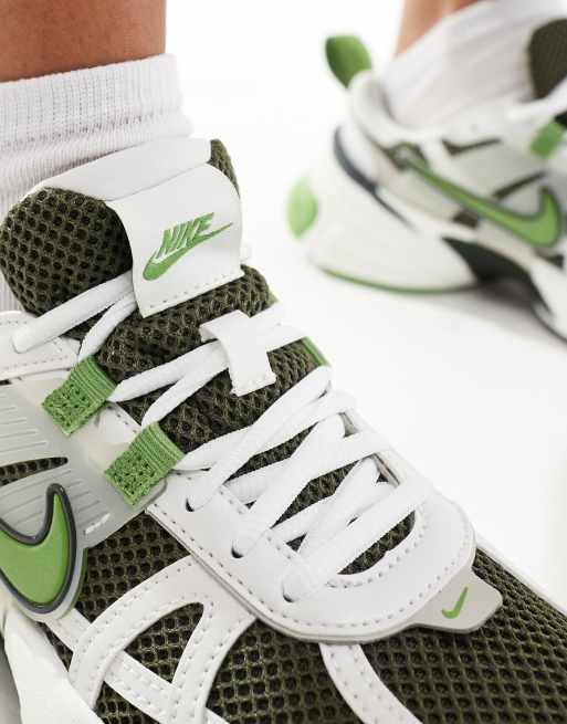 Nike blancas y verdes best sale