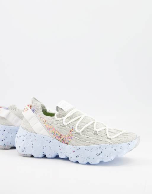 Zapatillas de deporte blanco cima Space Hippie 04 de Nike - GREY