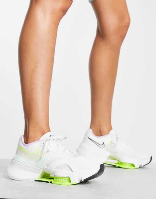 Desde allí Cumplir Residente Zapatillas de deporte blanco hueso Air Zoom SuperRep 3 Premium de Nike  Training | ASOS