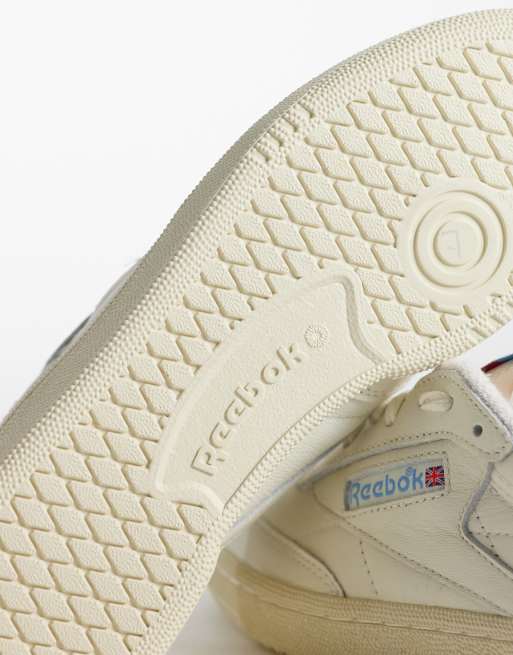 Zapatillas de deporte blanco hueso Club C 85 Vintage de Reebok, 5 de 5