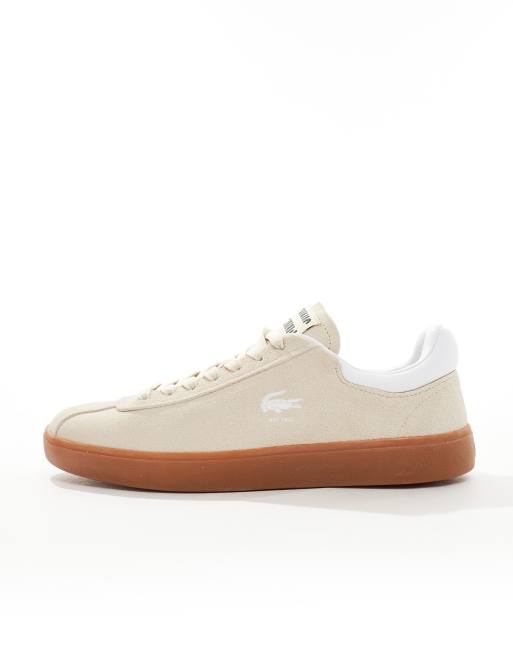 Zapatillas de deporte blanco hueso de ante Baseshot 224 de Lacoste, 2 de 5