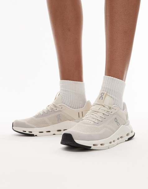 Zapatillas de deporte blanco hueso de diario Cloudnova Form 2 de ON - view 1